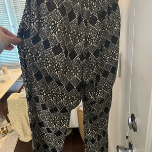 Madewell Aztec print tie pants
